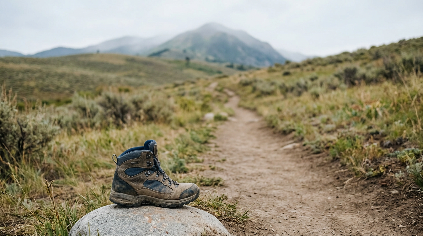Woman with hands on hips smiling confidently, embodying success.