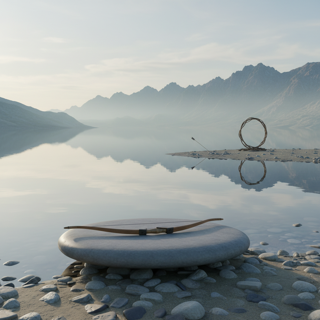 Hockey player taking a shot on goal with a blurred background.