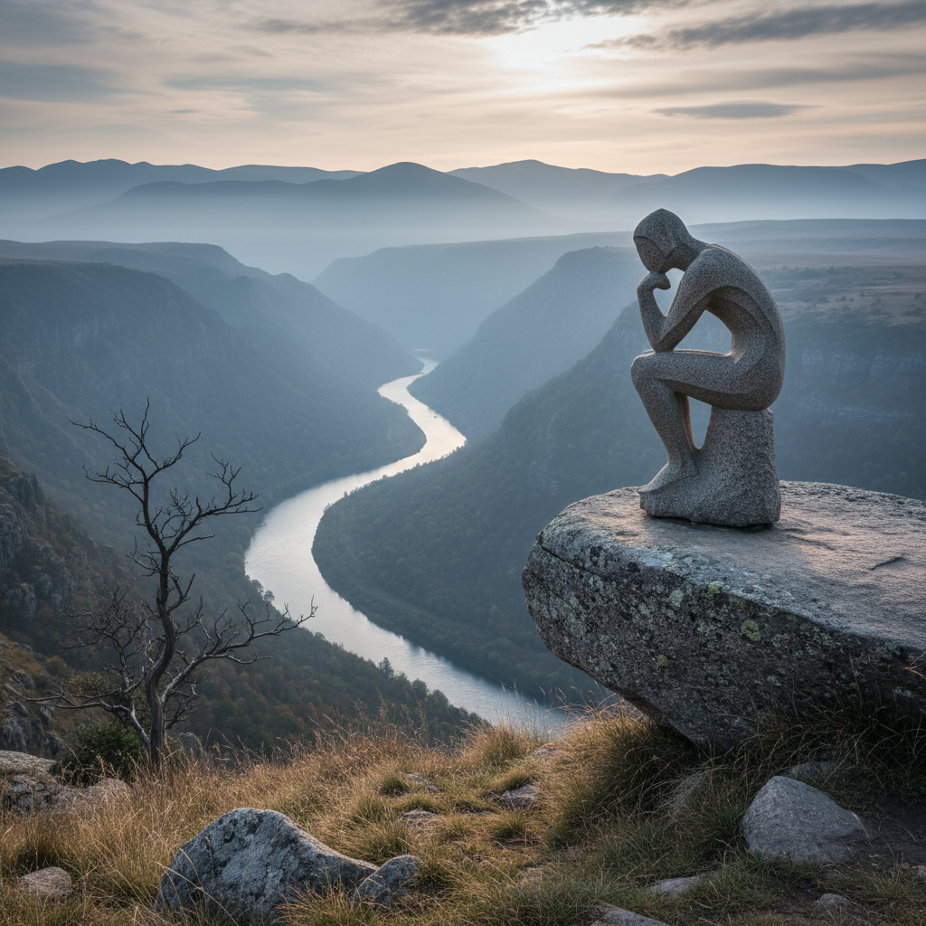 Philosophical thought process icon