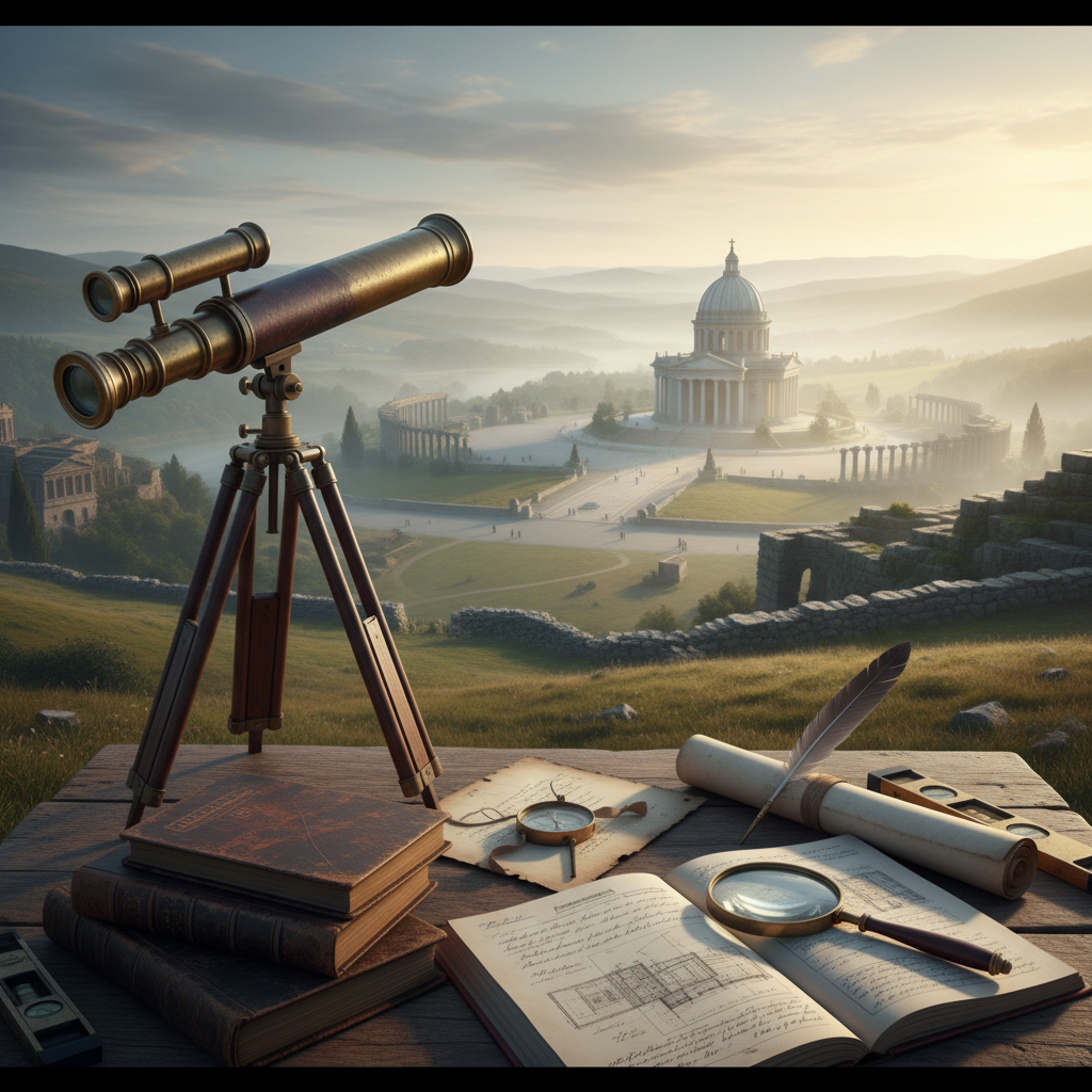 Appraising artwork with a white glove