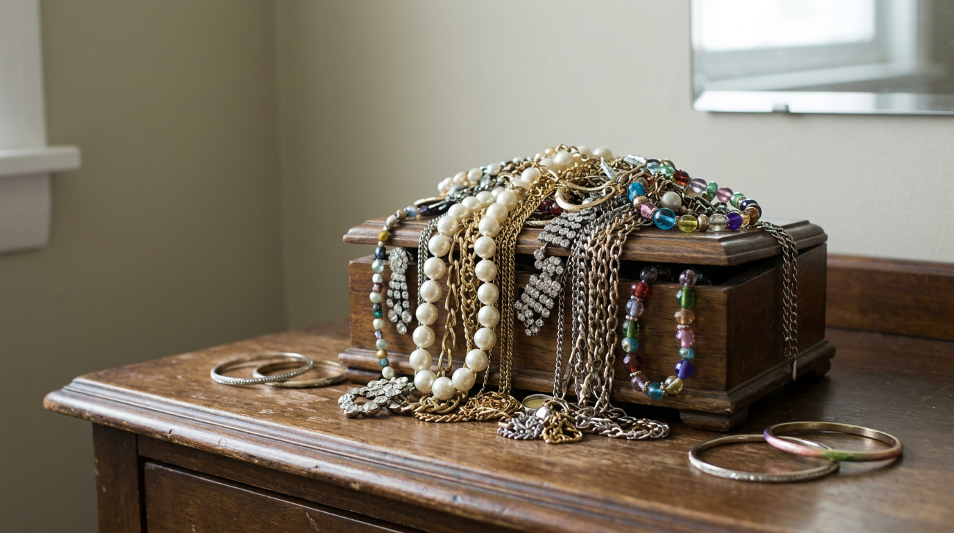 Vibrant floral headpiece and makeup for bedazzled, festive look.