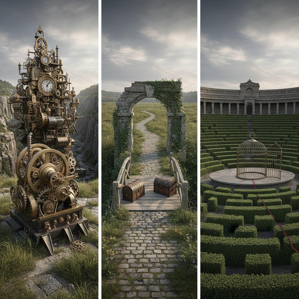 Contrivances and their uses in everyday life.