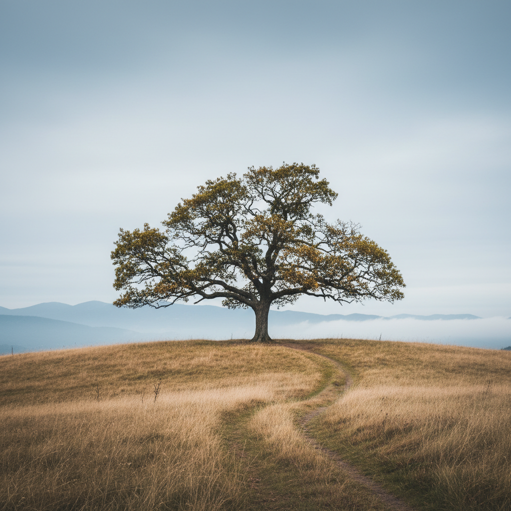 A person holding a document, looking hesitant or indecisive.
