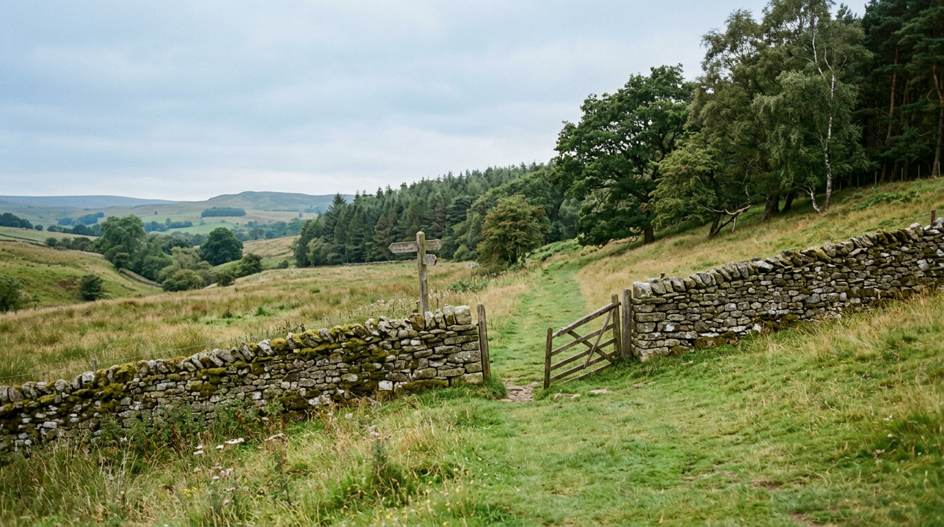 Abstract art piece with contrasting colors and shapes, representing disjunction.