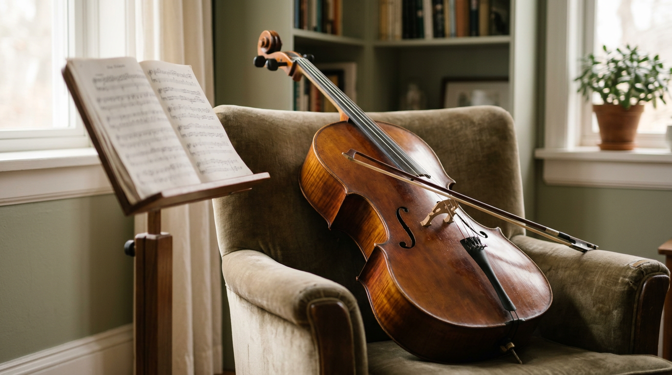 Handcrafted dulcet musical instrument, finely detailed and aesthetically pleasing.