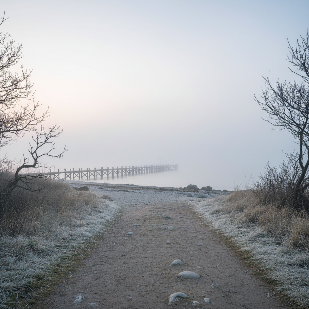 Space between spaces, a transitional, in-between state.