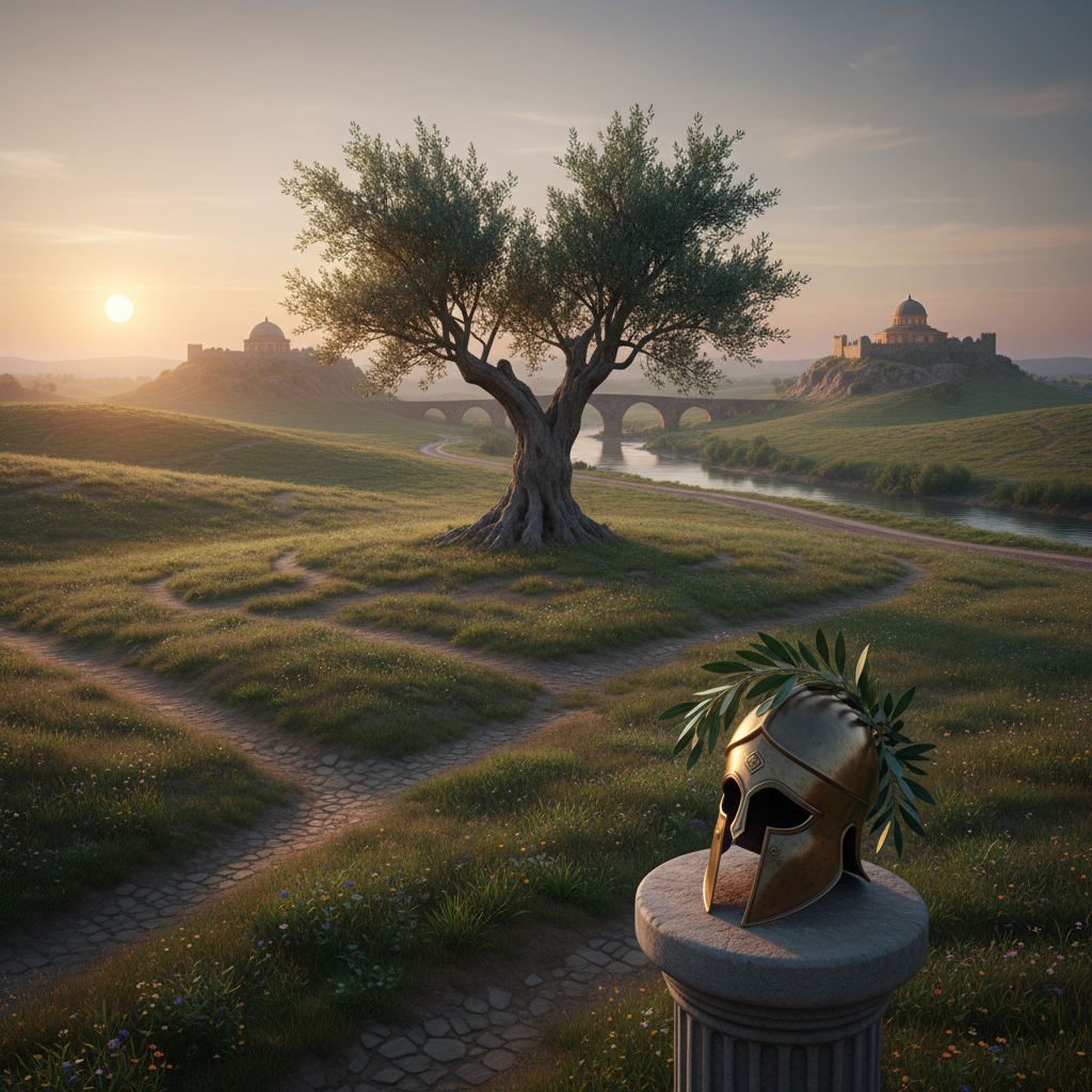 Leader in a conflict situation, showing magnanimity.