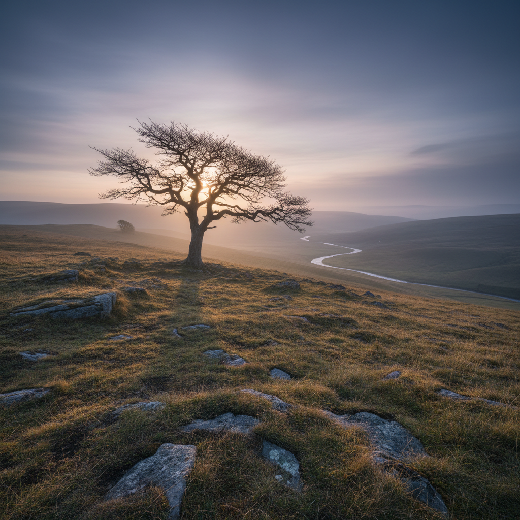 Abstract art evoking a sense of awe and the supernatural.