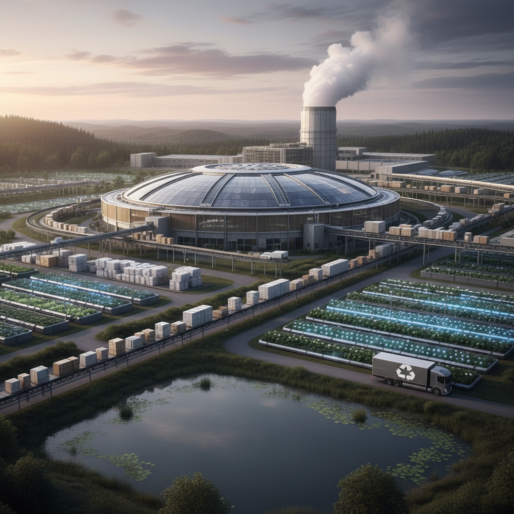 Modern waste applications collage.