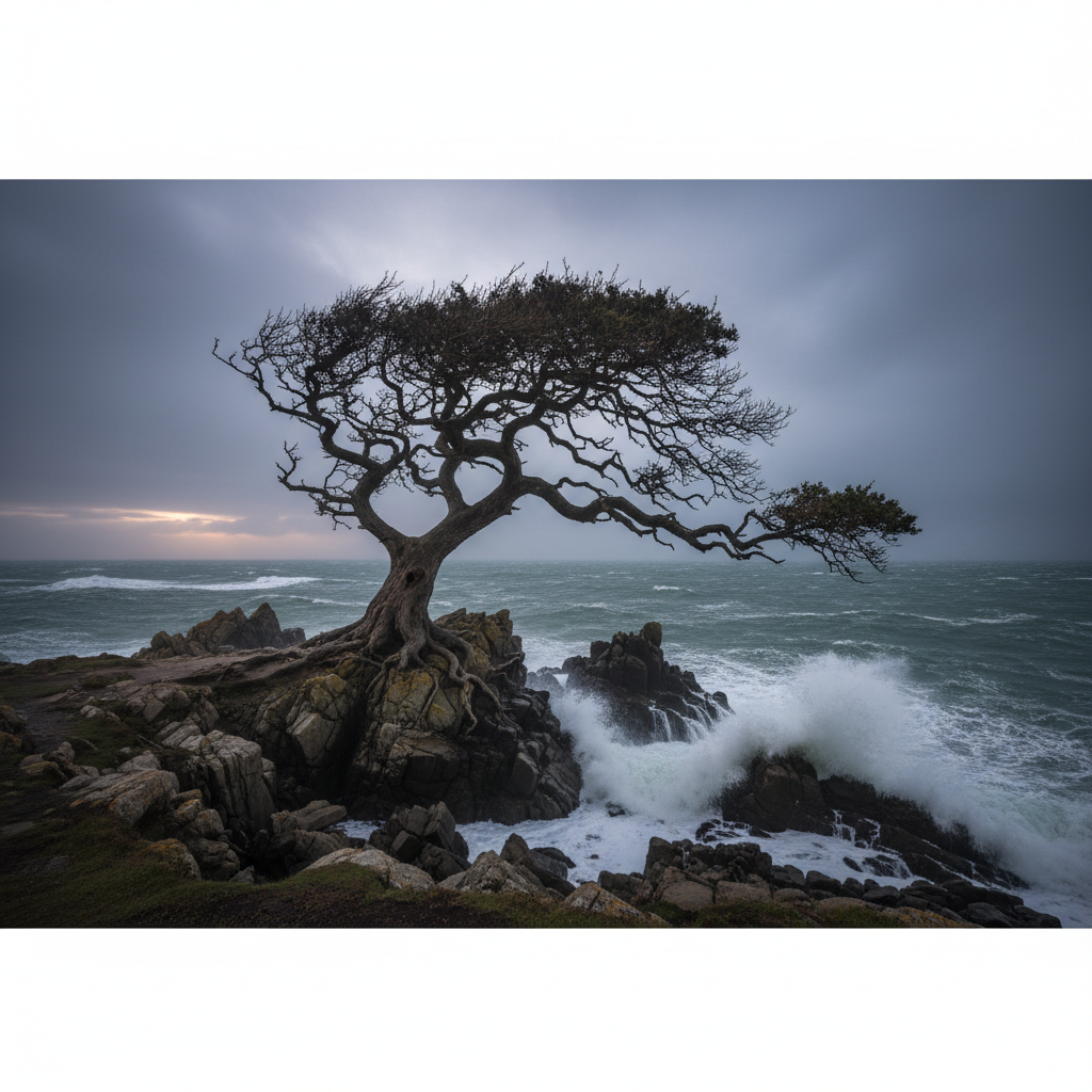 Defiant bulldog with fierce expression.