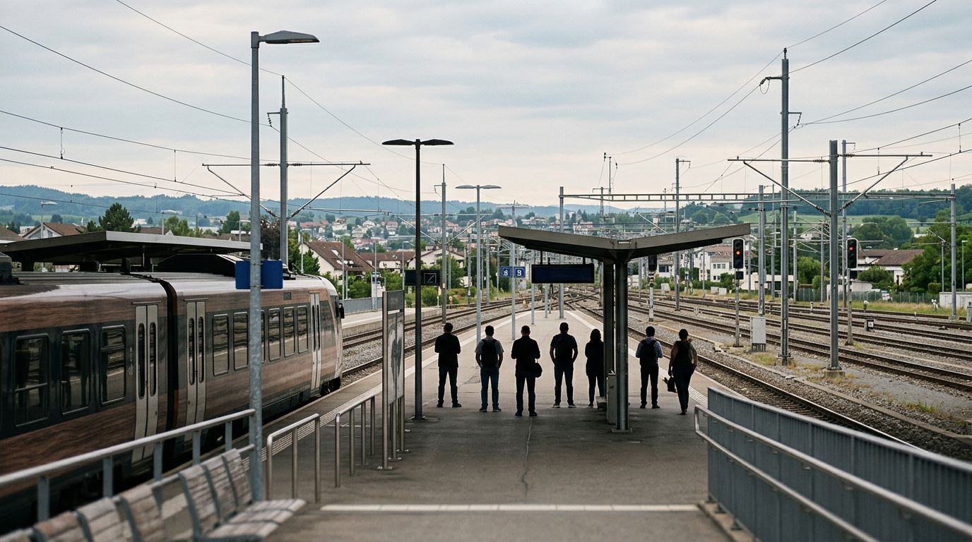 Ubiquitous: a modern city bathed in soft light, symbolizing widespread technology and connectivity.