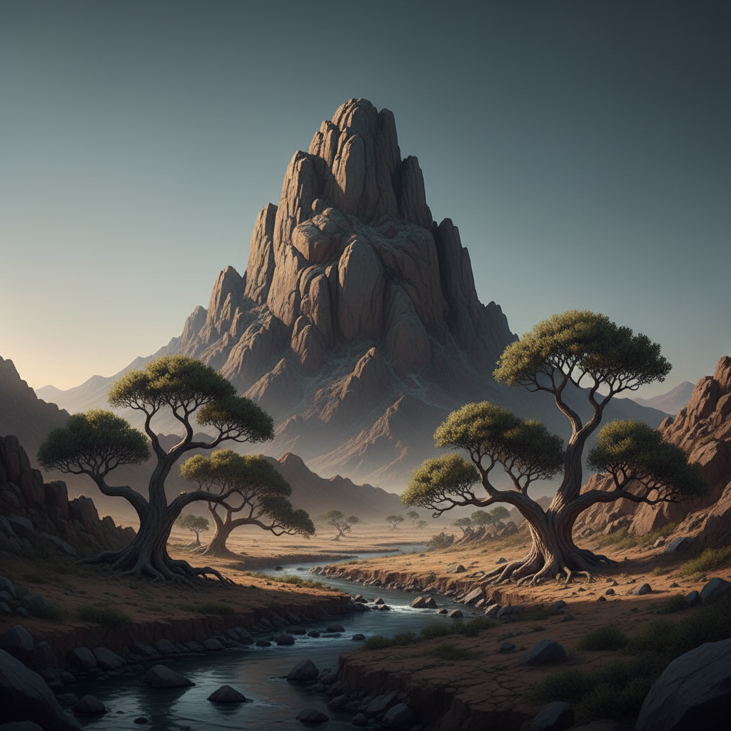 Man exercising with weights and sweat on his brow.